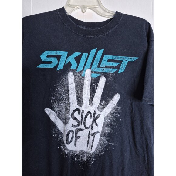 Skillet Sick of It Band T Shirt Men's Size L - Picture 5 of 5